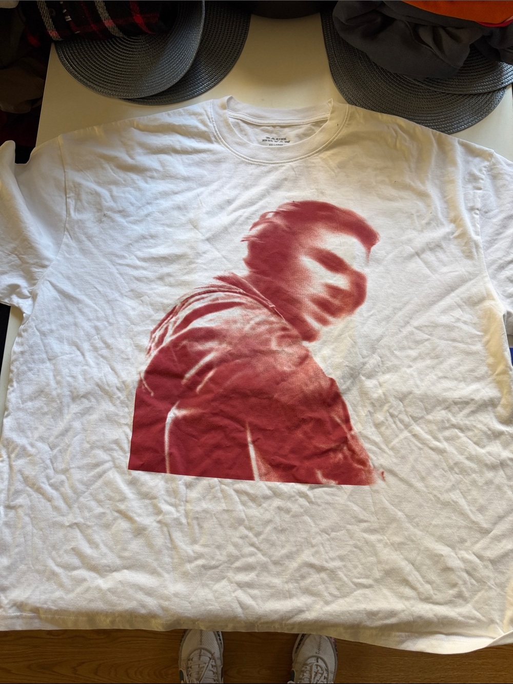 Zach Bryan  with heaven on tour tee